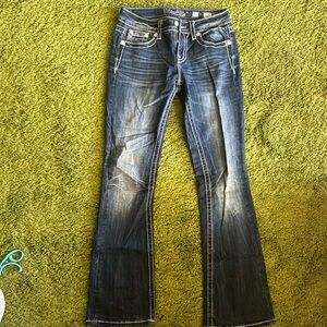 Miss me jeans, boot cut size 26
